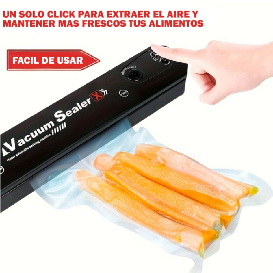 Selladora al vacío automática de bolsas